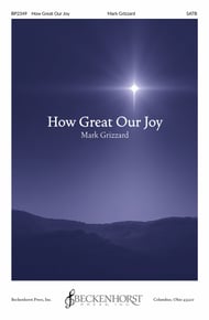 How Great Our Joy SSATB choral sheet music cover Thumbnail